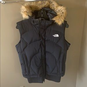 North Face puffy vest